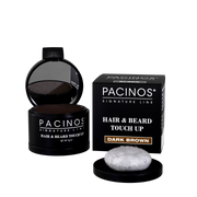 Hair & Beard Touch Up Powder – Instantly Covers Gray Hair, Bald Spots & Patchy Beards – Water-Resistant, Natural Finish – Black – 4g Color Kit Haircare