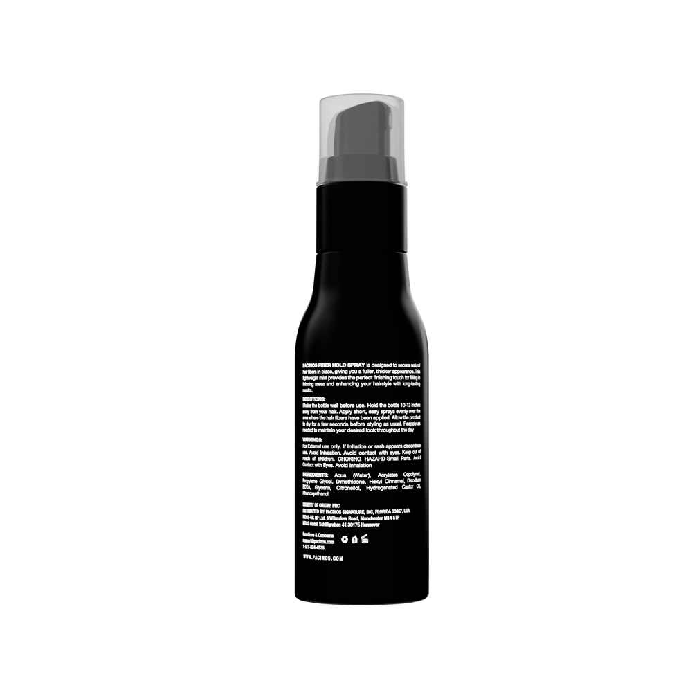 Hair Fiber Kit with Fiber Hold Spray - Instantly Cover Thinning Hair & Bald Spots with Natural Finish - Haircare