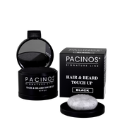 Hair & Beard Touch Up Powder – Instantly Covers Gray Hair, Bald Spots & Patchy Beards – Water-Resistant, Natural Finish – Black – 4g Color Kit Haircare