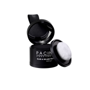 Hair & Beard Touch Up Powder – Instantly Covers Gray Hair, Bald Spots & Patchy Beards – Water-Resistant, Natural Finish – Black – 4g Color Kit Haircare