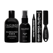 Paket: Bartstift + Pinsel, Öl, Peeling