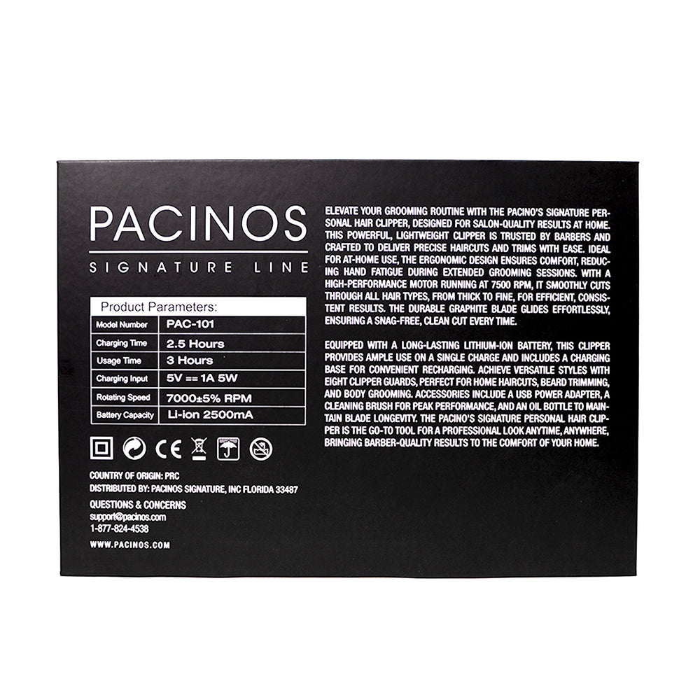 Pacinos Wireless Hair Clipper