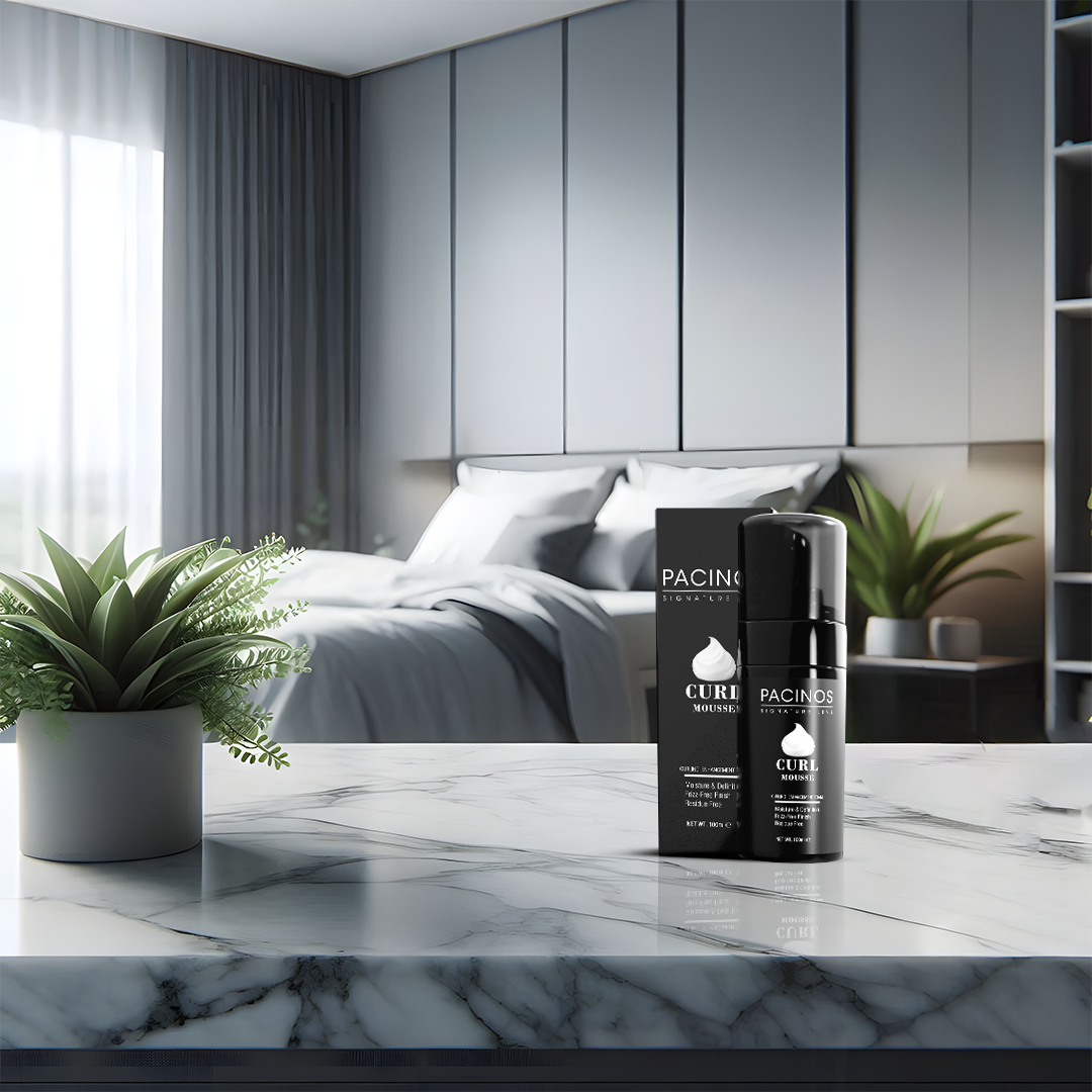Lockenverstärkendes Mousse