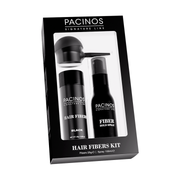 Hair Fiber Kit with Fiber Hold Spray - Instantly Cover Thinning Hair & Bald Spots with Natural Finish - Haircare