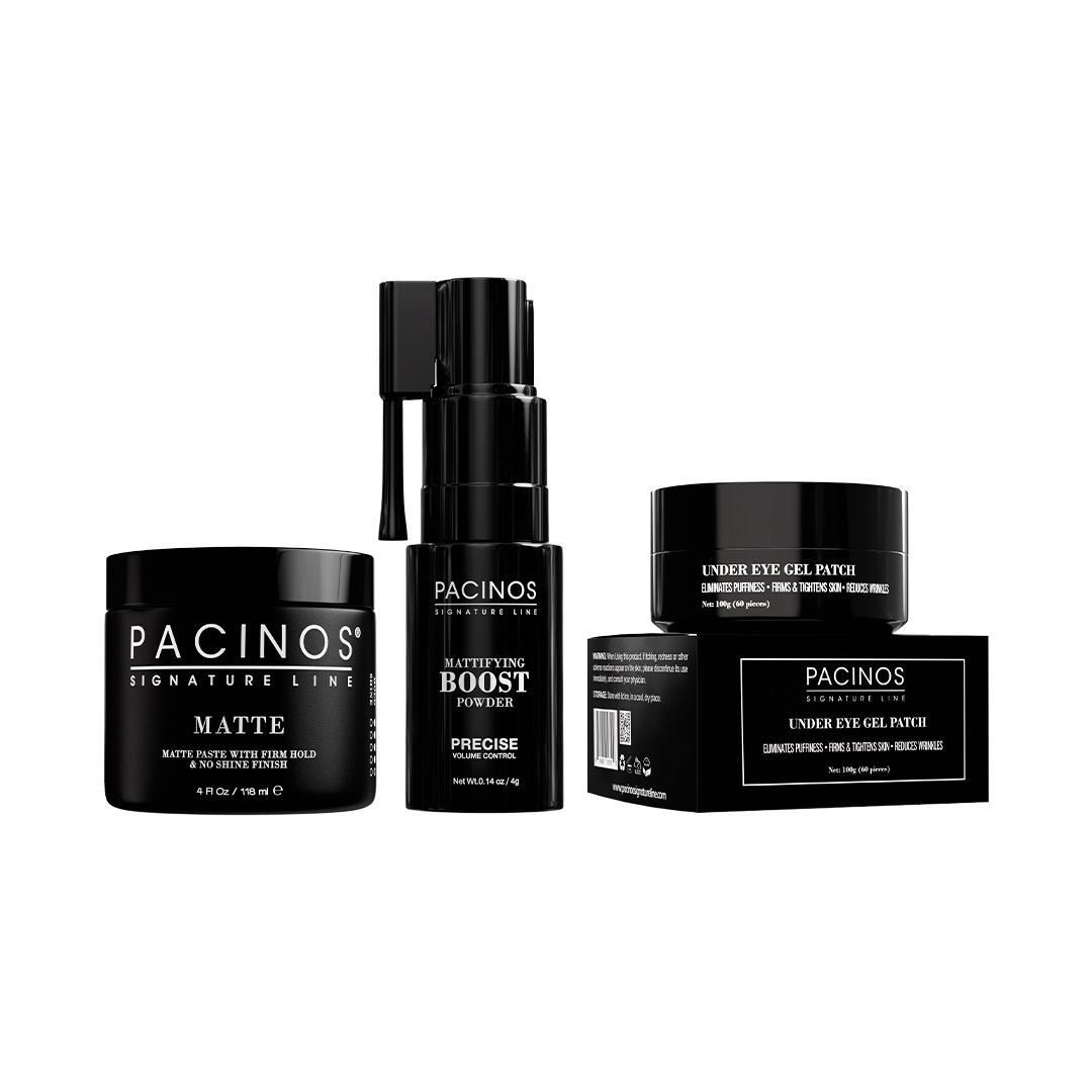 Matte Paste, Boost-Puder und Gel-Patches für die Augenpartie