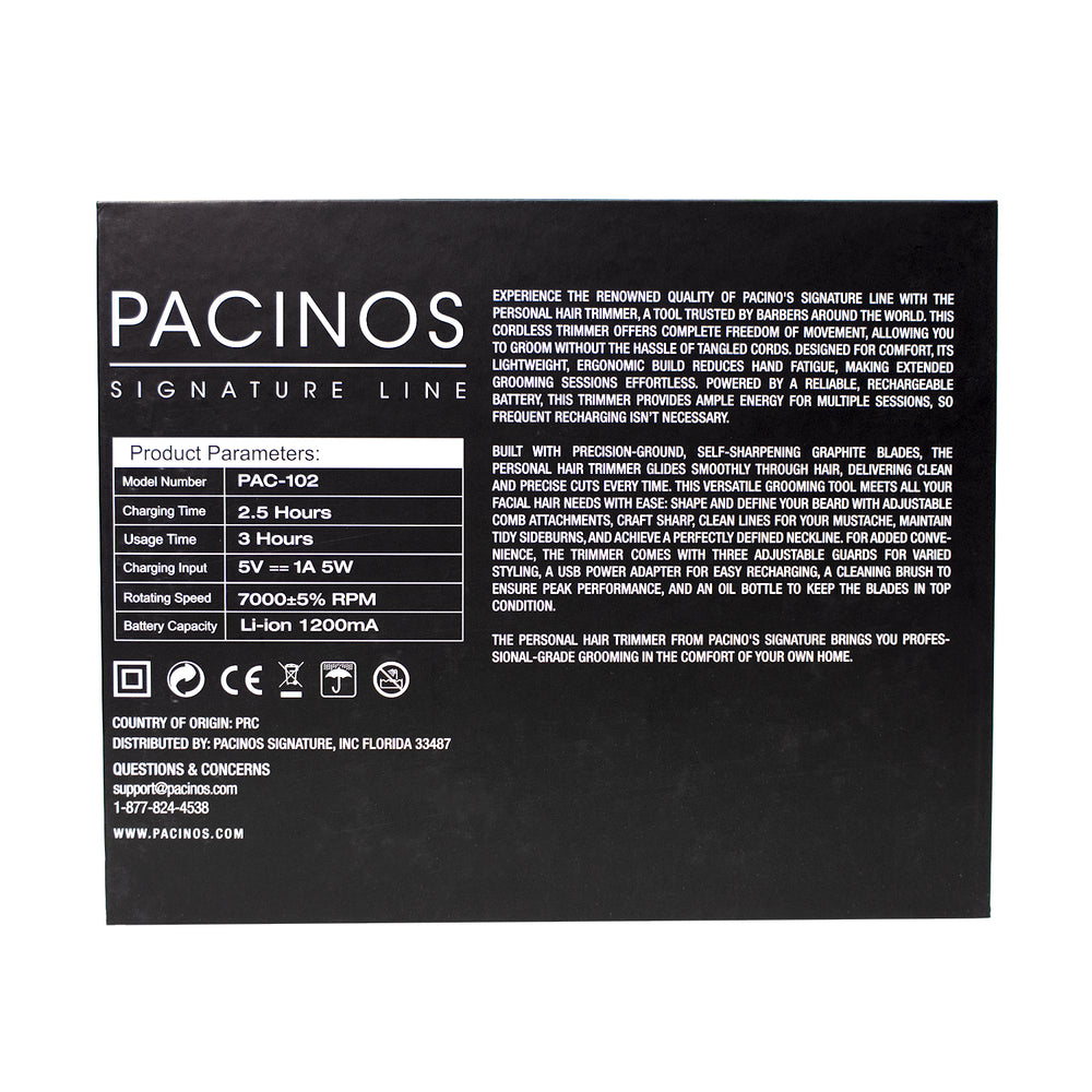 Pacinos Wireless Hair Trimmer