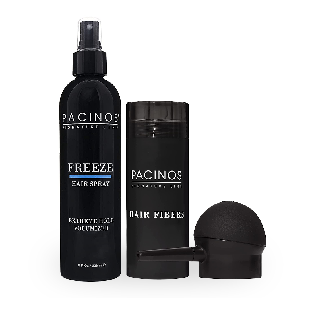 Hair Fibers Kit Freeze Spray Pacinos Signature Line