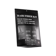 Hair Fiber Kit with Fiber Hold Spray - Instantly Cover Thinning Hair & Bald Spots with Natural Finish - Haircare
