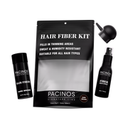 Hair Fiber Kit with Fiber Hold Spray - Instantly Cover Thinning Hair & Bald Spots with Natural Finish - Haircare
