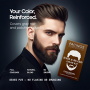 Hair & Beard Color Kit - Dark Brown