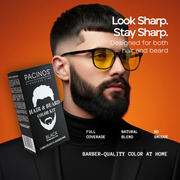 Haar- und Bart-Farbset – Schwarz