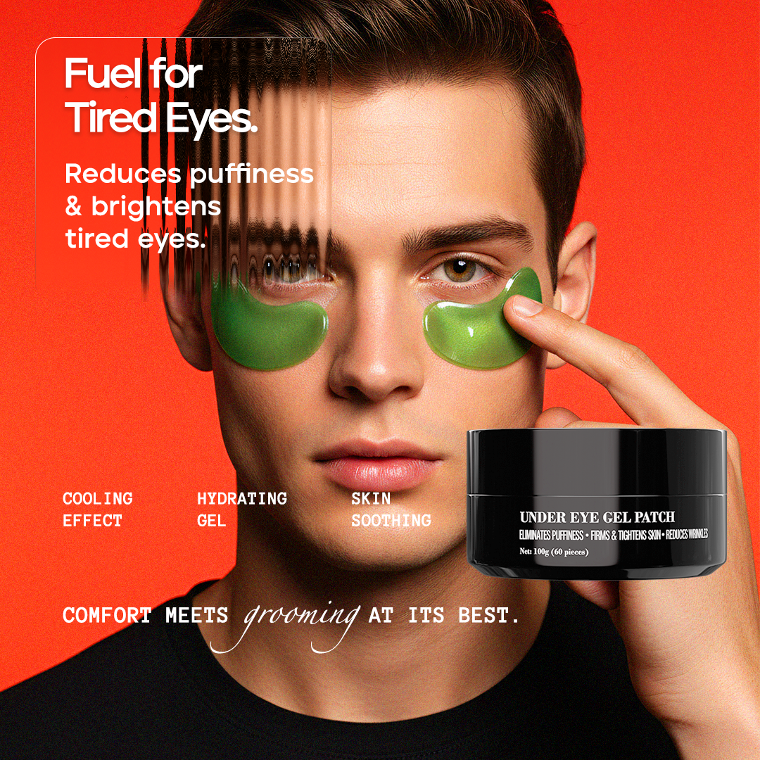 Gelpflaster unter den Augen