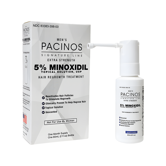Minoxidil 5% avec pulvérisateur à pompe