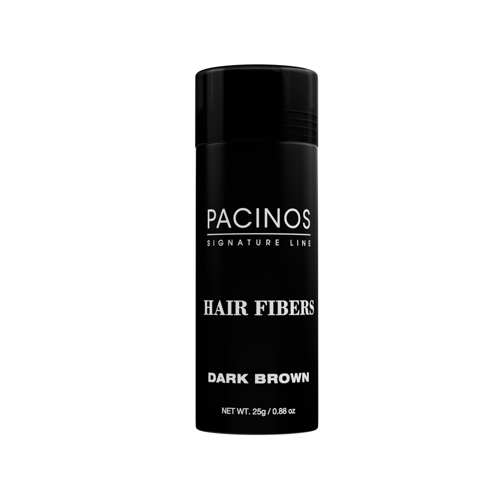 Pacinos Hair Fibers Dark Brown 25g bottle