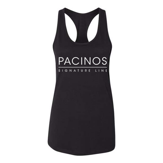 Pacinos Women's Black Tank Top