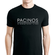 T-shirt noir Pacinos Signature Line pour hommes