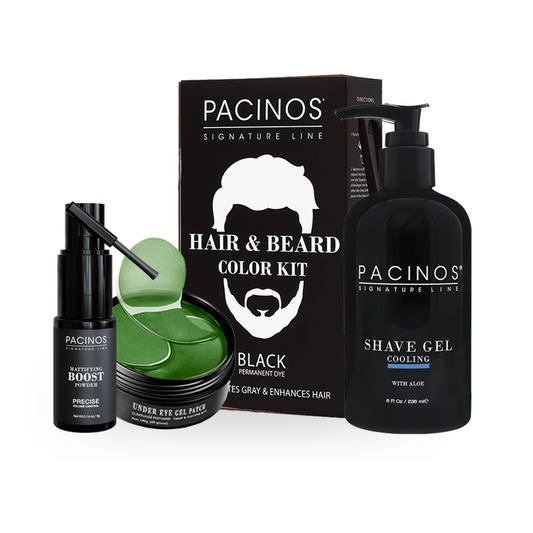 Boost Powder, Under Eye Patches, Hair Color Kit & Shave Gel